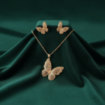 نیم ست طرح پروانه  کدمحصول 1040